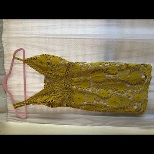 Fashion nova yellow/mustard dress